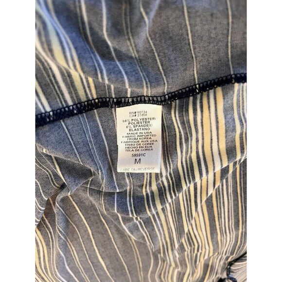 BCBGMaxazria Dress Womens Medium Blue Ruched Wrap Midi Stretch - Picture 7 of 9